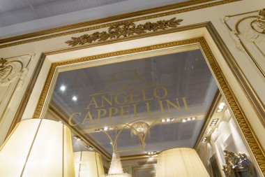 Angelo Cappellini на ежёгодной выставке мебели в Милане 2014