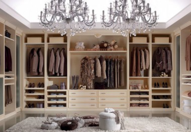 Мебель для гардеробной комнаты от Ferretii&Ferretti
