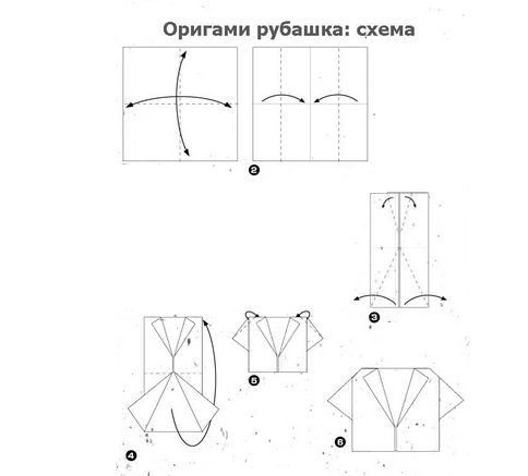 Мебель оригами для дошкольников