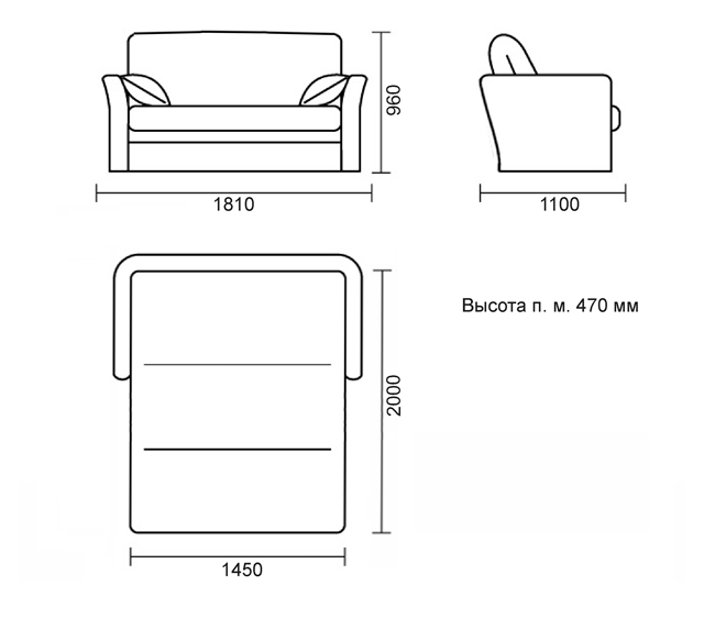 Схема сборки дивана барон аккордеон