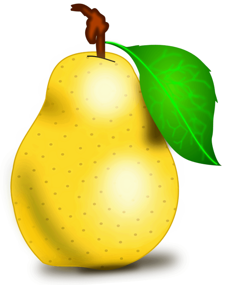 шаблон груши