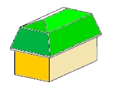Вальмовая крыша с ломаной (мансардной) конфигурацией 