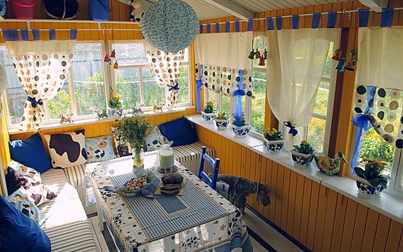 Дизайн летней кухни в частном доме на фото