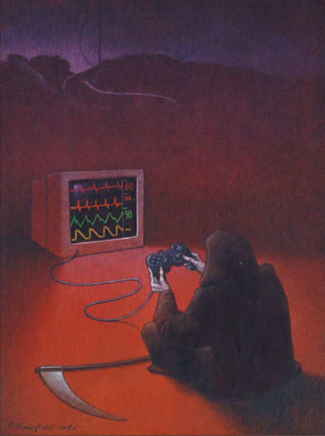 Карикатурист Pawel Kuczynski Карикатурист Pawel Kuczynski
