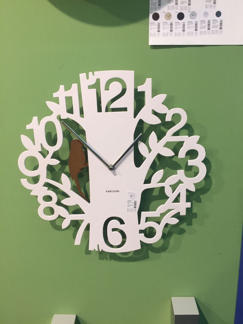 Woodpecker Wall clock