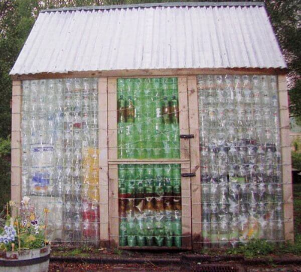 plastic bottle greenhouse