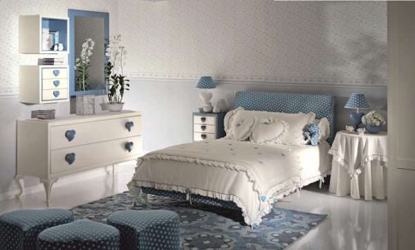 Уютный дизайн спальни для девочки