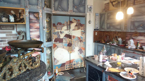 Как декорировать холодильник: роспись «Двойная суть», фото № 21