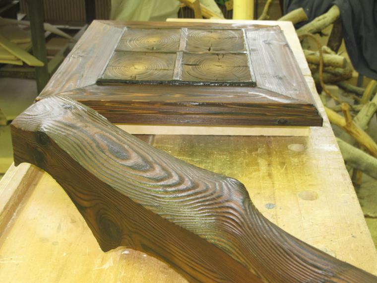 Нестандартные методы обработки древесины. Изготовление эксклюзивной мебели и предметов интерьера, фото № 16
