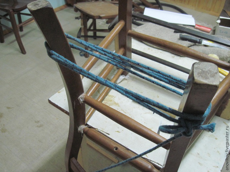 Ремонт стула с круглыми проножками с усилением. Часть 1: подготовительные работы и первое склеивание, фото № 29