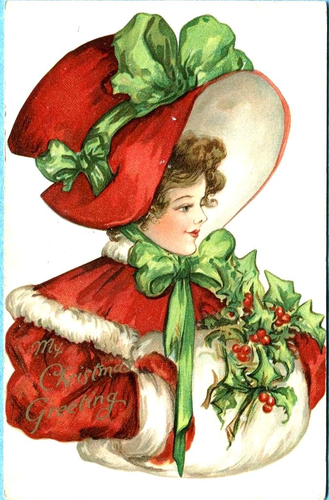 Коллекционные рождественские и новогодние открытки — неисчерпаемый источник вдохновения, фото № 11