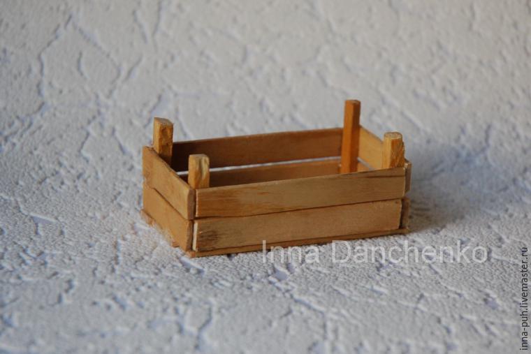 Мастерим миниатюрные деревянные ящики для сбора урожая, фото № 16