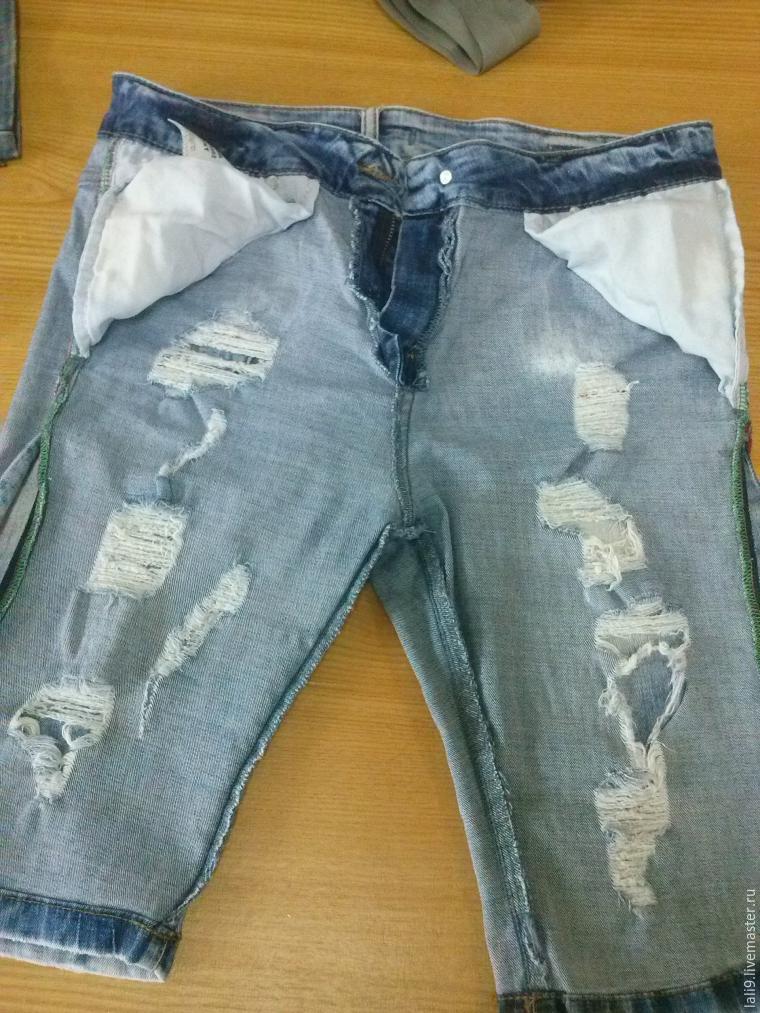 Мастер-класс: реставрируем джинсы, фото № 6
