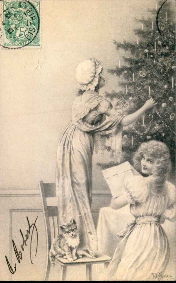 Коллекционные рождественские и новогодние открытки — неисчерпаемый источник вдохновения, фото № 3
