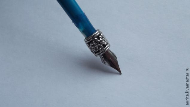 Чернильная ручка перо., фото № 10