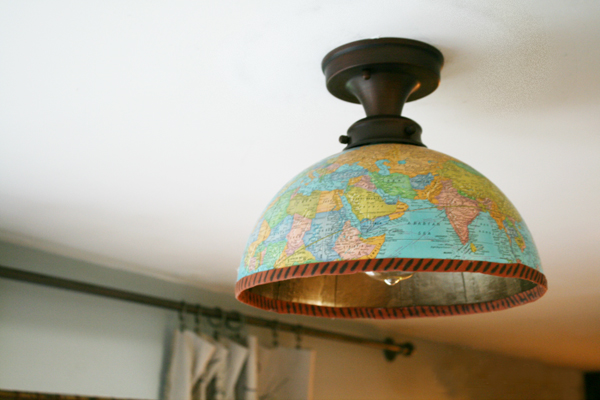 Творческая география: 25 идей перевоплощения старого глобуса, фото № 10