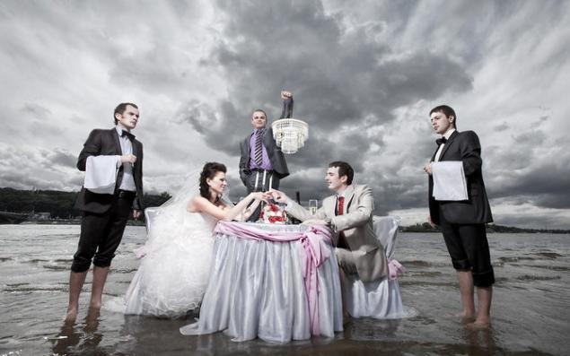 Необычные свадебные фото украинского фотографа., фото № 6