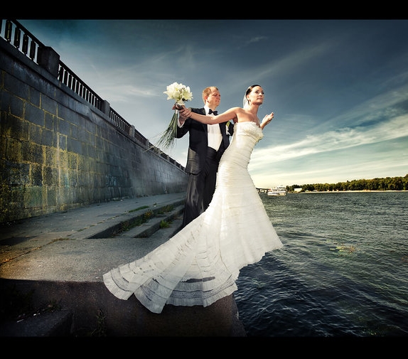 Необычные свадебные фото украинского фотографа., фото № 9
