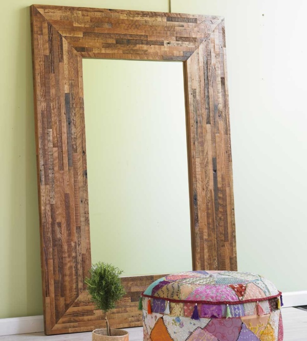 20 оригинальных зеркал в рамах из дерева, фото № 11