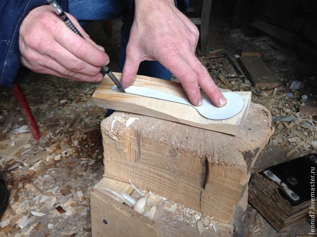 Процесс создания деревянной ложки, фото № 10