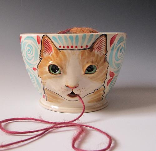 Чаши для вязания — Yarn bowls (100 фотографий), фото № 32