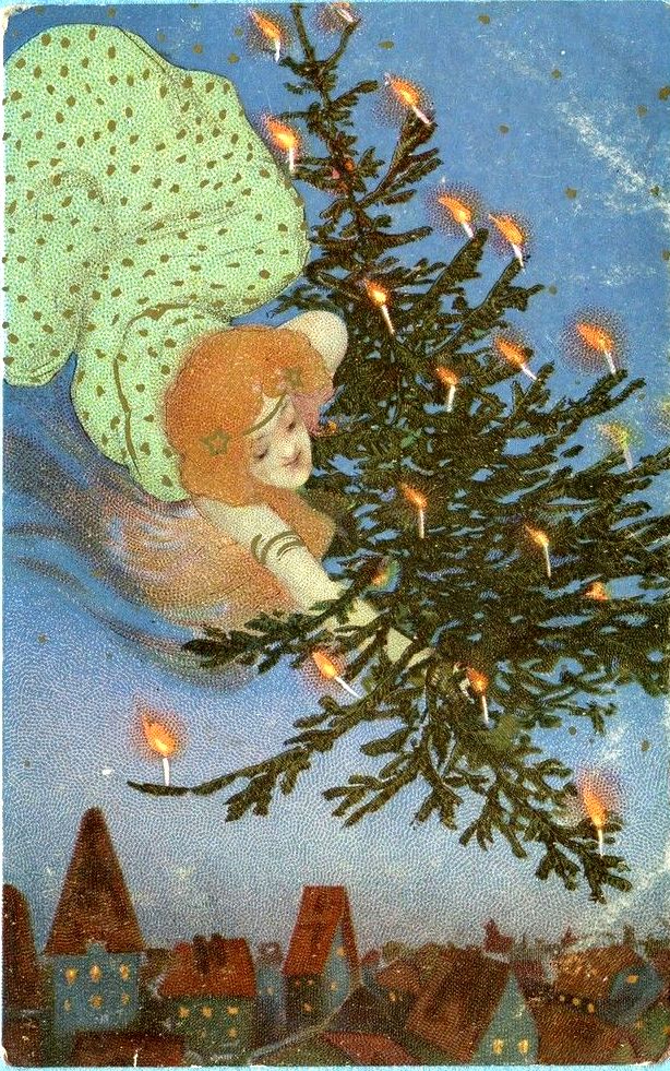 Коллекционные рождественские и новогодние открытки — неисчерпаемый источник вдохновения, фото № 29