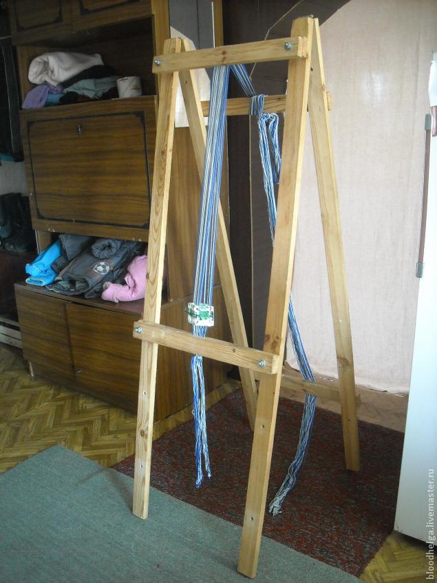 Подробный мастер-класс по ткачеству на дощечках с применением станка., фото № 13