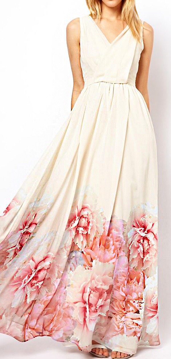 Цветочные принты на летних и вечерних платьях: просто, женственно, эффектно, фото № 3