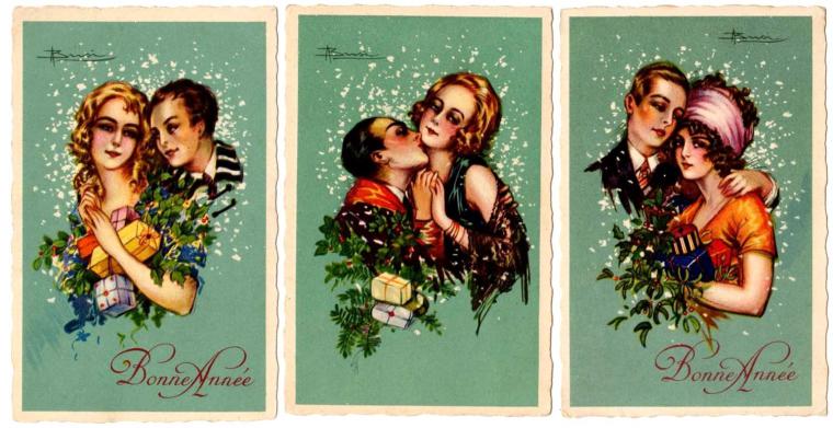 Коллекционные рождественские и новогодние открытки — неисчерпаемый источник вдохновения, фото № 32