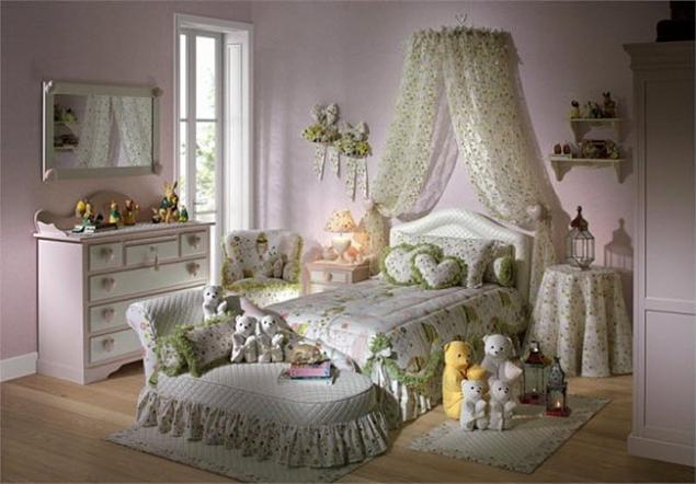 Подборка вариантов детской комнаты для маленькой принцессы, фото № 15