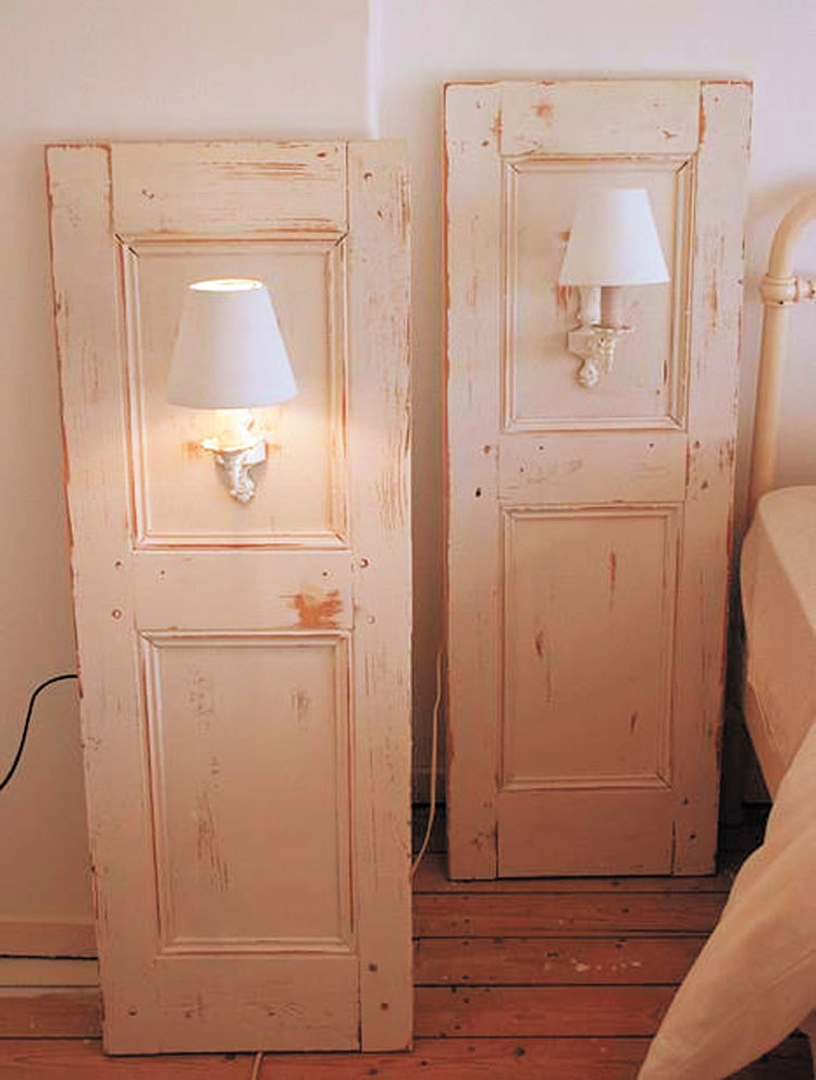Вешалка, полочка, зеркало, стол: старая дверь как источник вдохновения, фото № 5