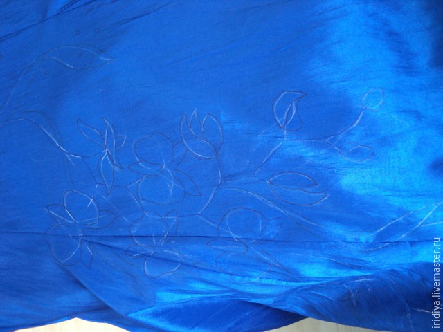 Мастер-класс вышивка платья бисером. Часть вторая подготовка рисунка, виды швов, фото № 3
