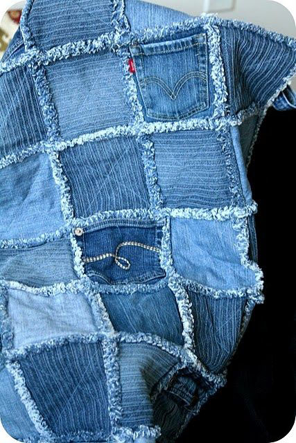 Джинсовые пледы, или Как не расставаться с любимыми джинсами, фото № 1