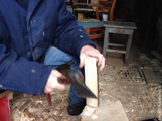 Процесс создания деревянной ложки, фото № 4