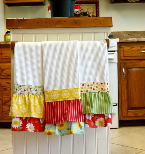 33 идеи обновления домашнего очага: кухонное полотенце идёт на помощь, фото № 5