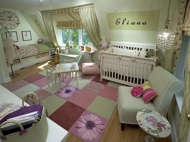 Подборка вариантов детской комнаты для маленькой принцессы, фото № 3