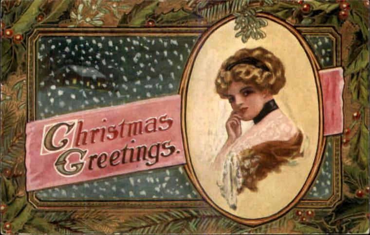 Коллекционные рождественские и новогодние открытки — неисчерпаемый источник вдохновения, фото № 22