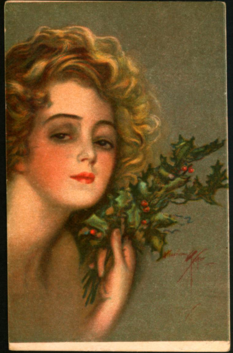 Коллекционные рождественские и новогодние открытки — неисчерпаемый источник вдохновения, фото № 19