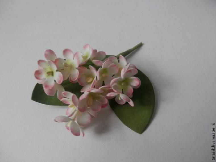 Создаем миниатюрные цветы из фоамирана, фото № 18