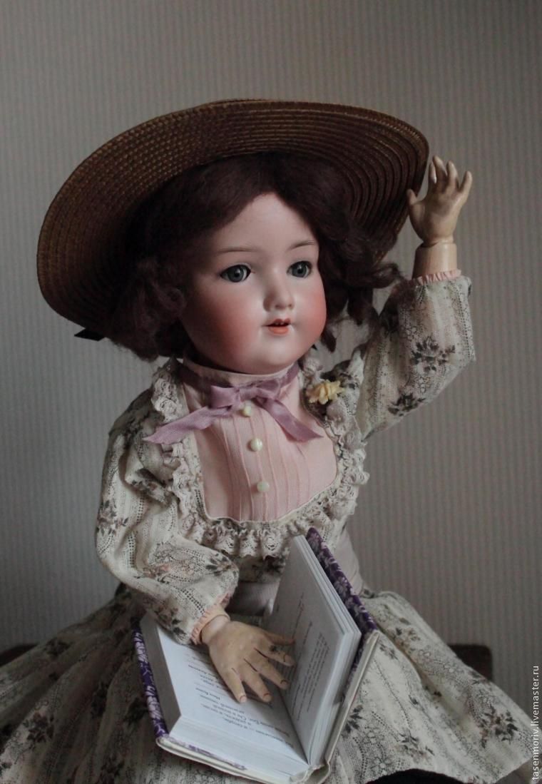 Соломенная шляпка прекрасной эпохи для куклы своими руками, фото № 10