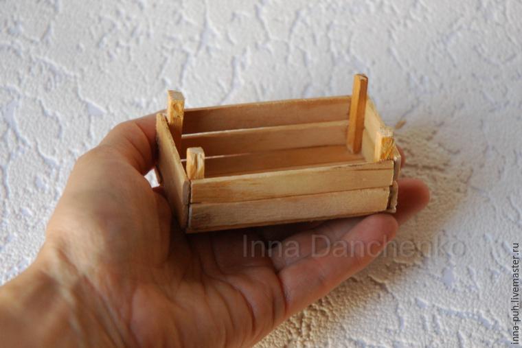 Мастерим миниатюрные деревянные ящики для сбора урожая, фото № 15