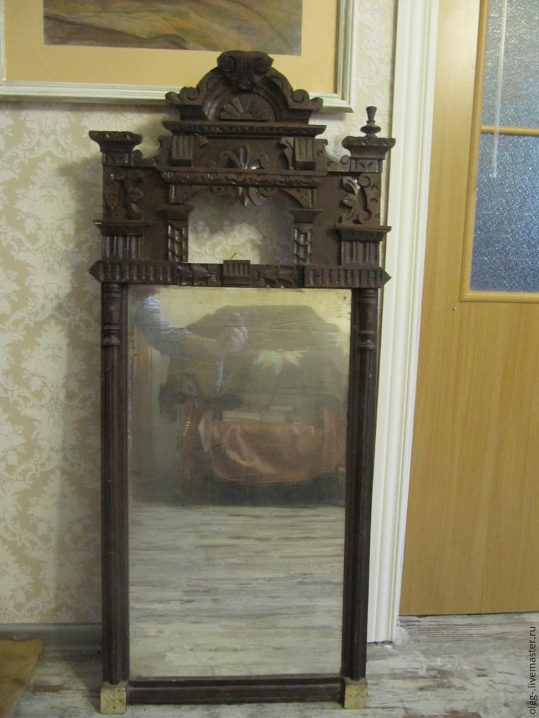 Мастер-класс: реставрация старого зеркала, фото № 1