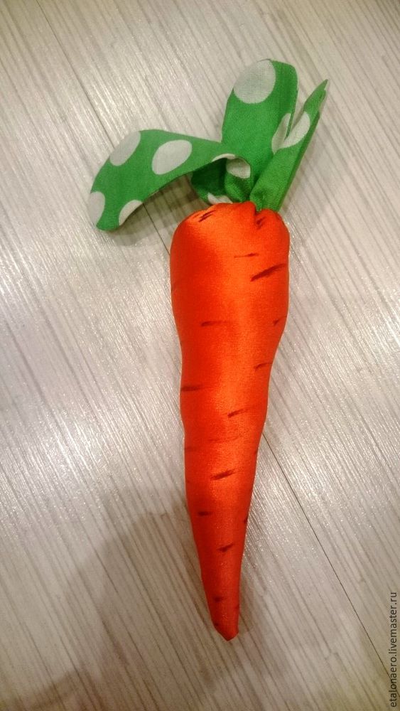 Шьем яркую морковку, фото № 8