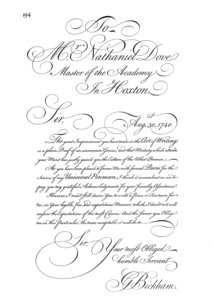 Искусство красивого письма в 18 веке, фото № 5