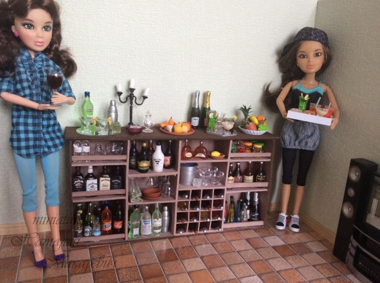 Делаем барный шкаф для кукольной миниатюры, фото № 23