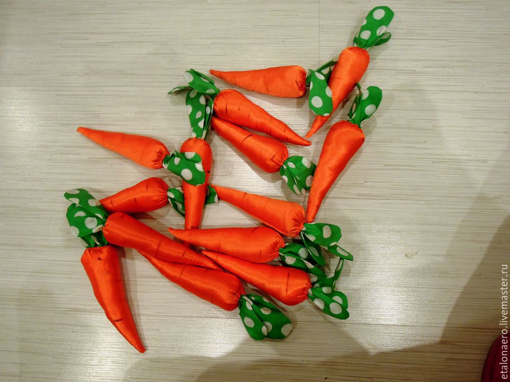 Шьем яркую морковку, фото № 9