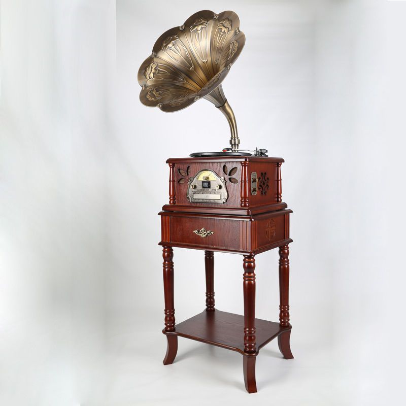 Граммофон и патефон как предмет декора винтажного интерьера, фото № 33