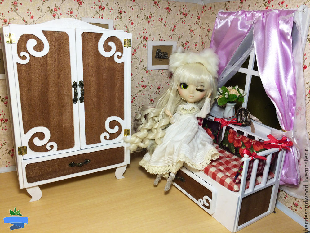 Мастерим шкаф для кукол, фото № 26
