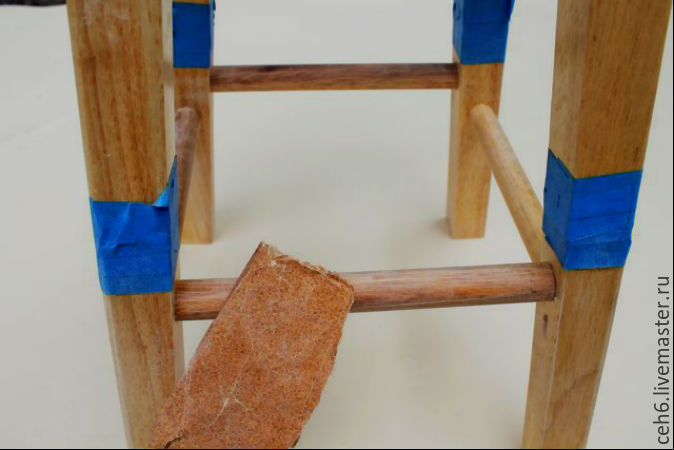 Как сделать стильное мягкое сиденье для деревянного стула, фото № 4