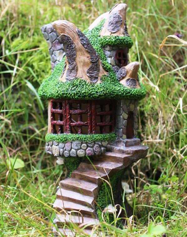 Волшебные английские миниатюрные сады с феями и гномиками, фото № 13